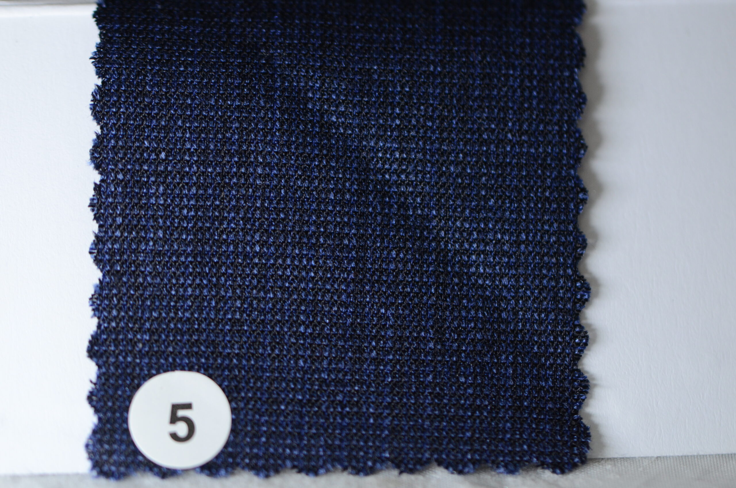 Augustus Imported Italian Fabric - dark ink blue