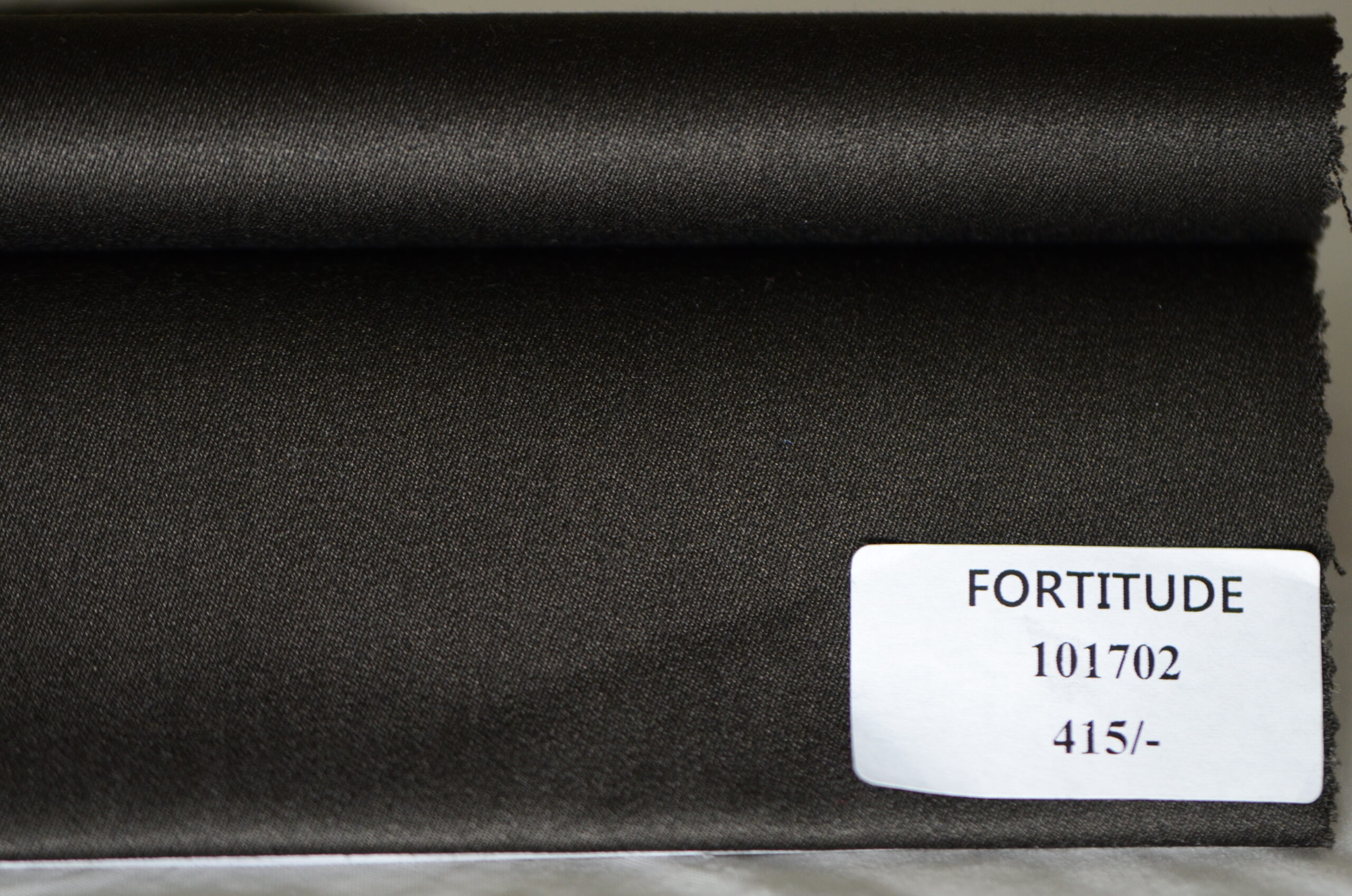 Augustus Imported Italian Fabric - dark brown