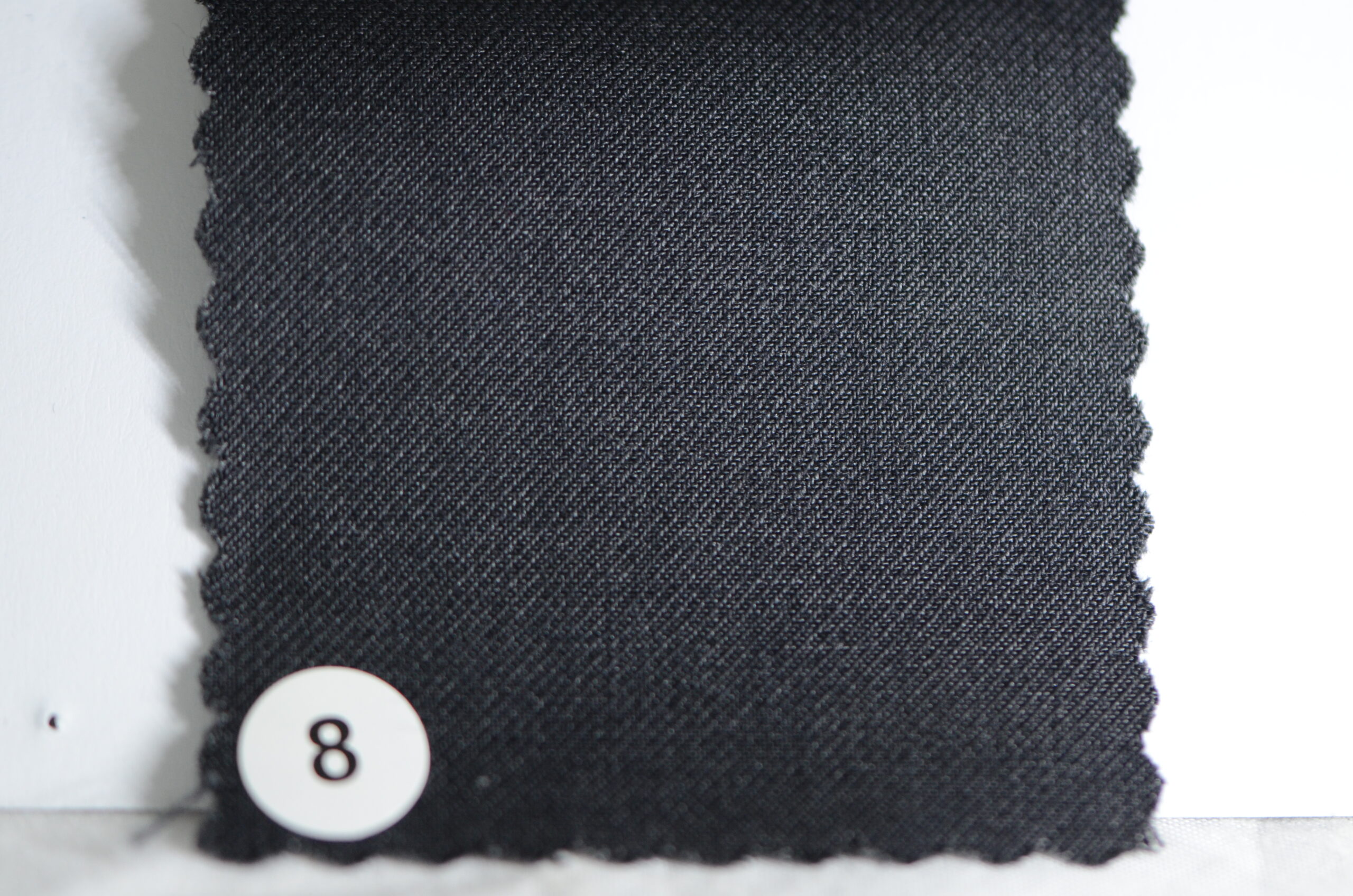 Augustus Imported Italian Fabric - dark charcoal grey