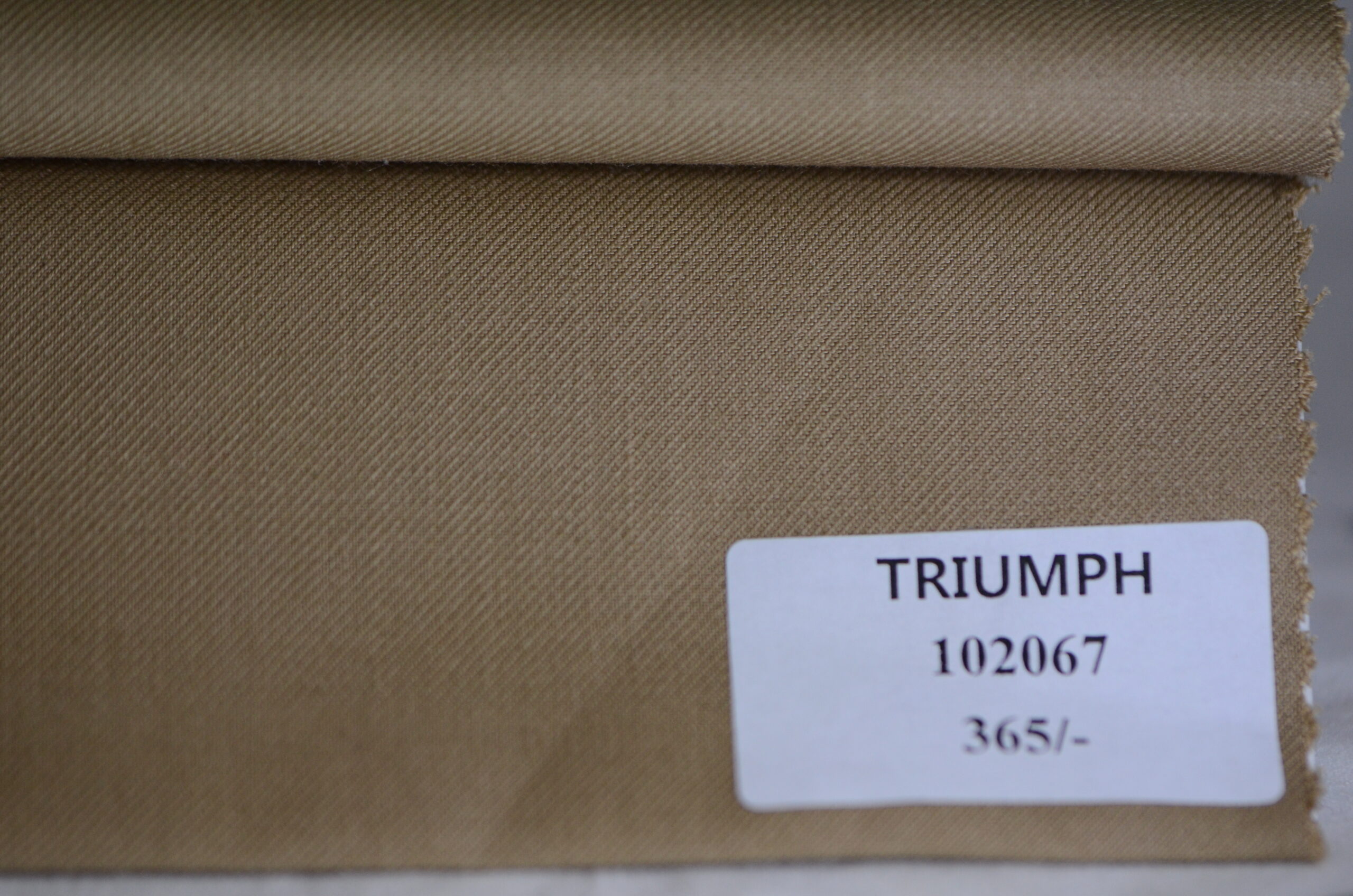 Augustus Imported Italian Fabric - light brown