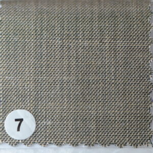 Augustus Imported Italian Fabric - lt brown with black strands