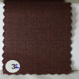 Augustus Imported Italian Fabric - brick brown