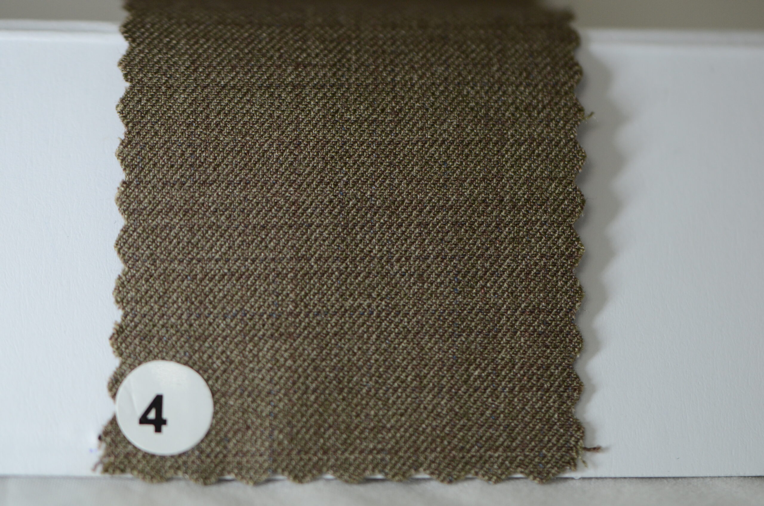 Augustus Imported Italian Fabric - khaki lt brown