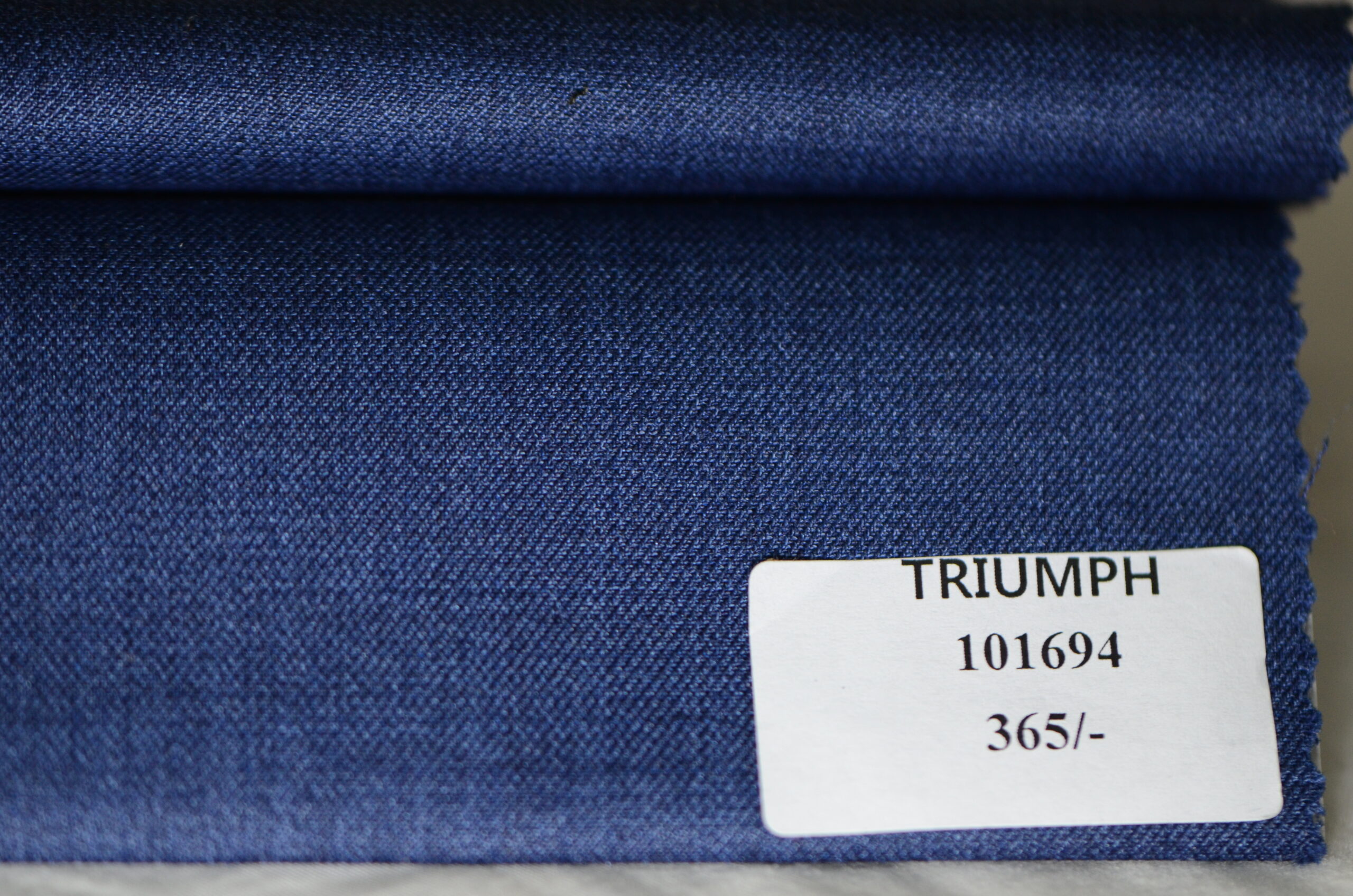 Augustus Imported Italian Fabric - dark royal blue