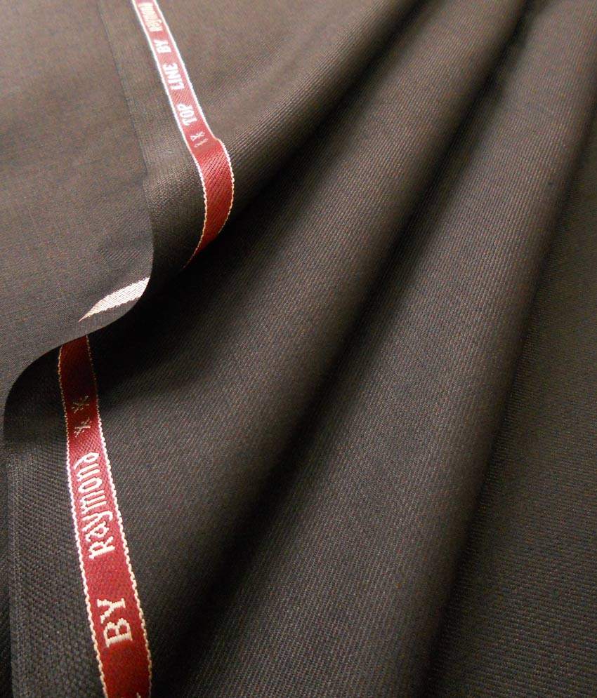 Raymond Poly Viscose Mens Suit - 2pc Brown