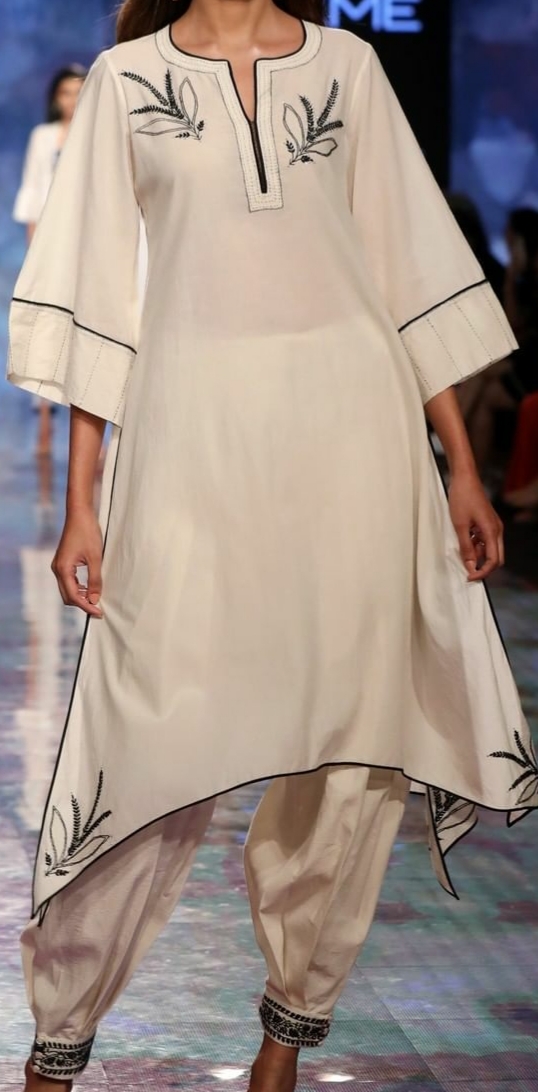 Cotton salwar cotton long short kurta