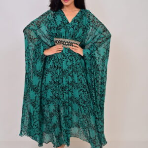 Georgette embroidered Kaftan
