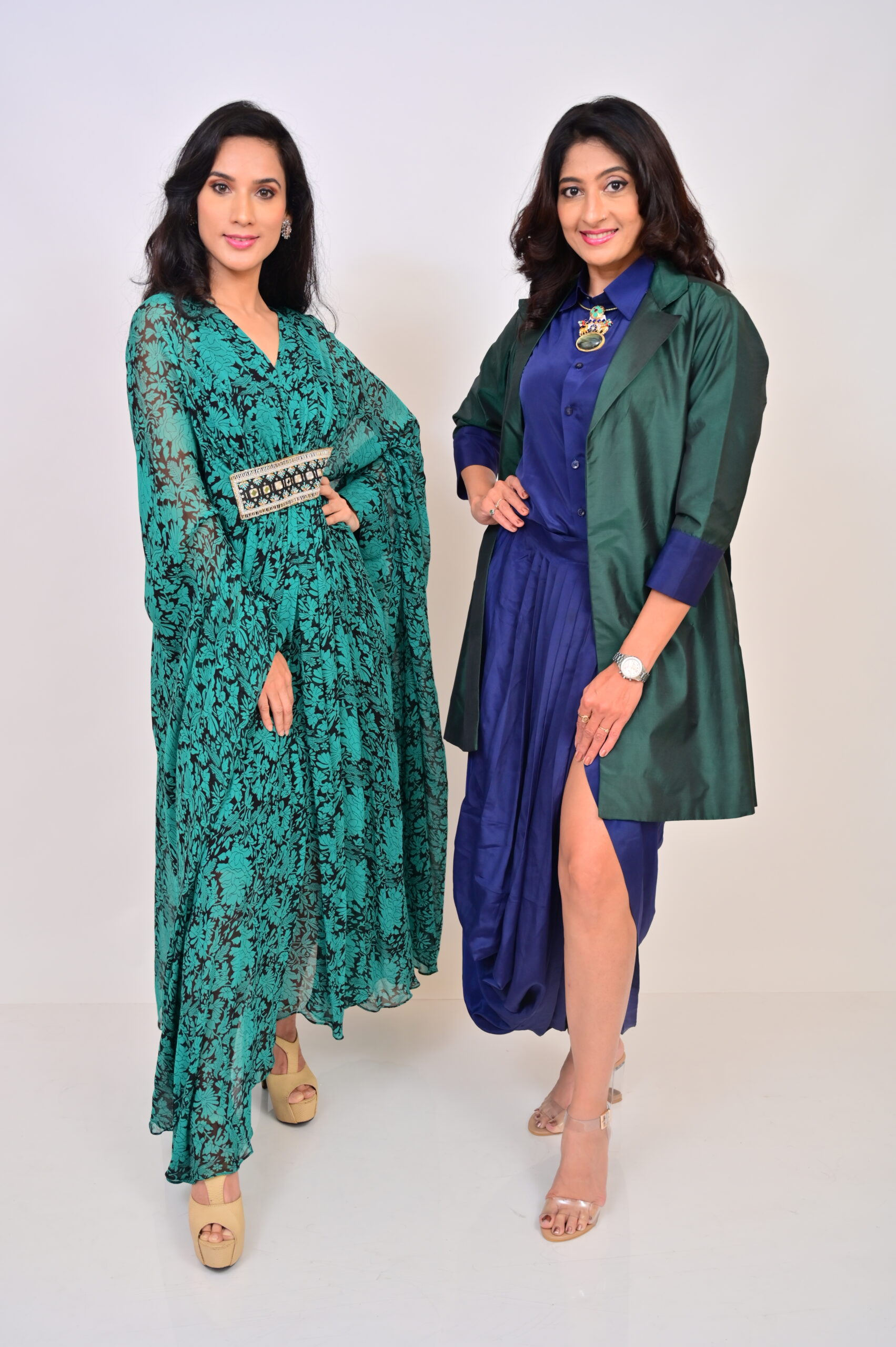 Georgette embroidered Kaftan - Image 4