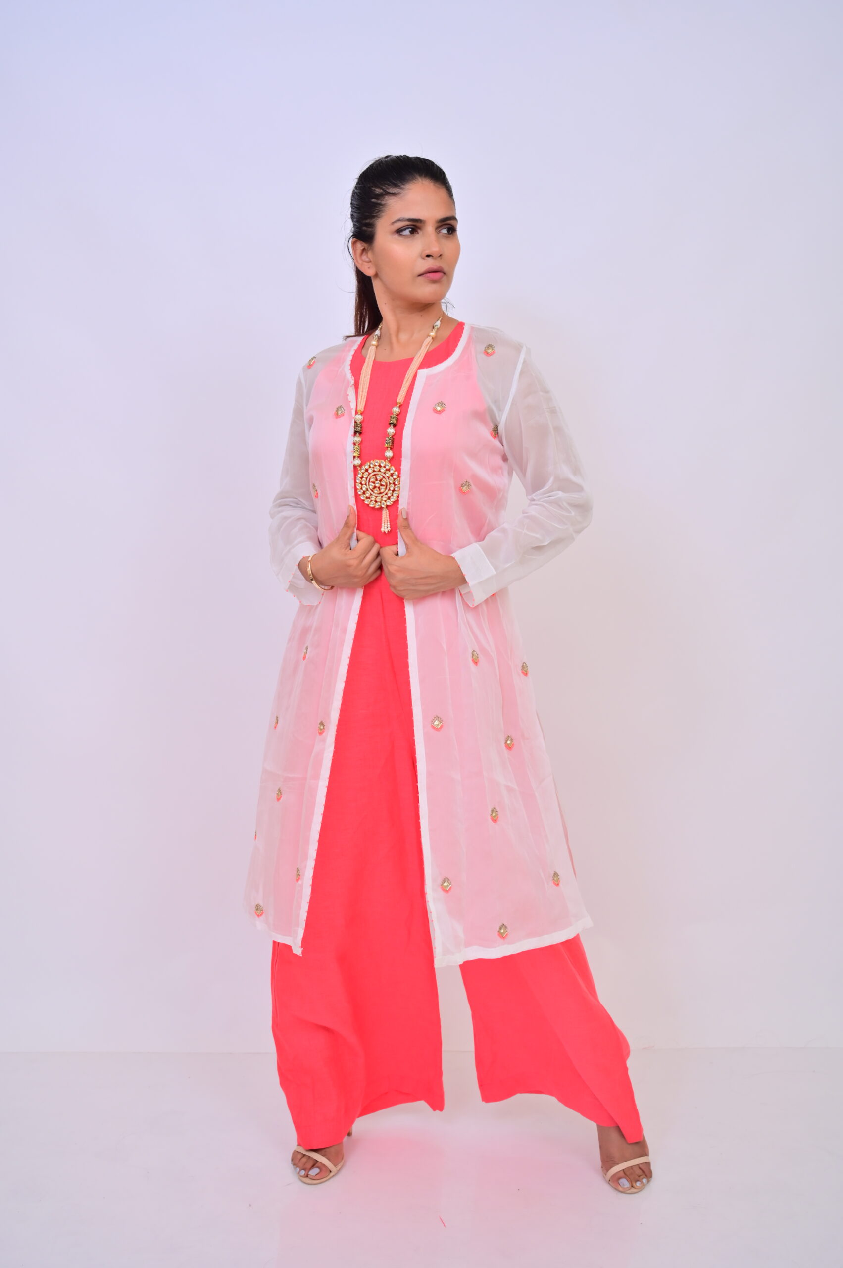 Organza sheer jacket - Image 2