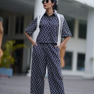 Black & white cord set