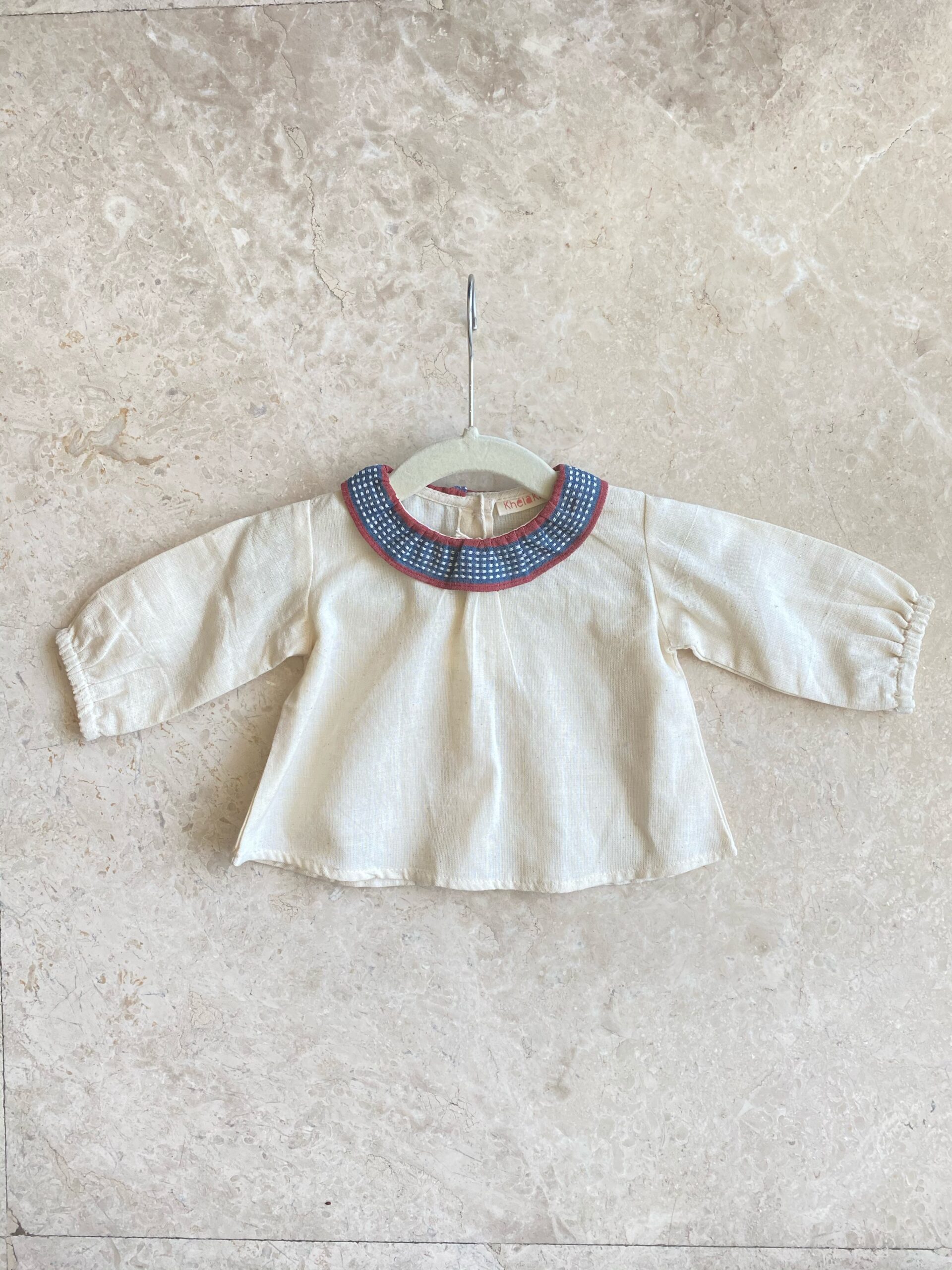 Baby Frill Shirt (Off White)
