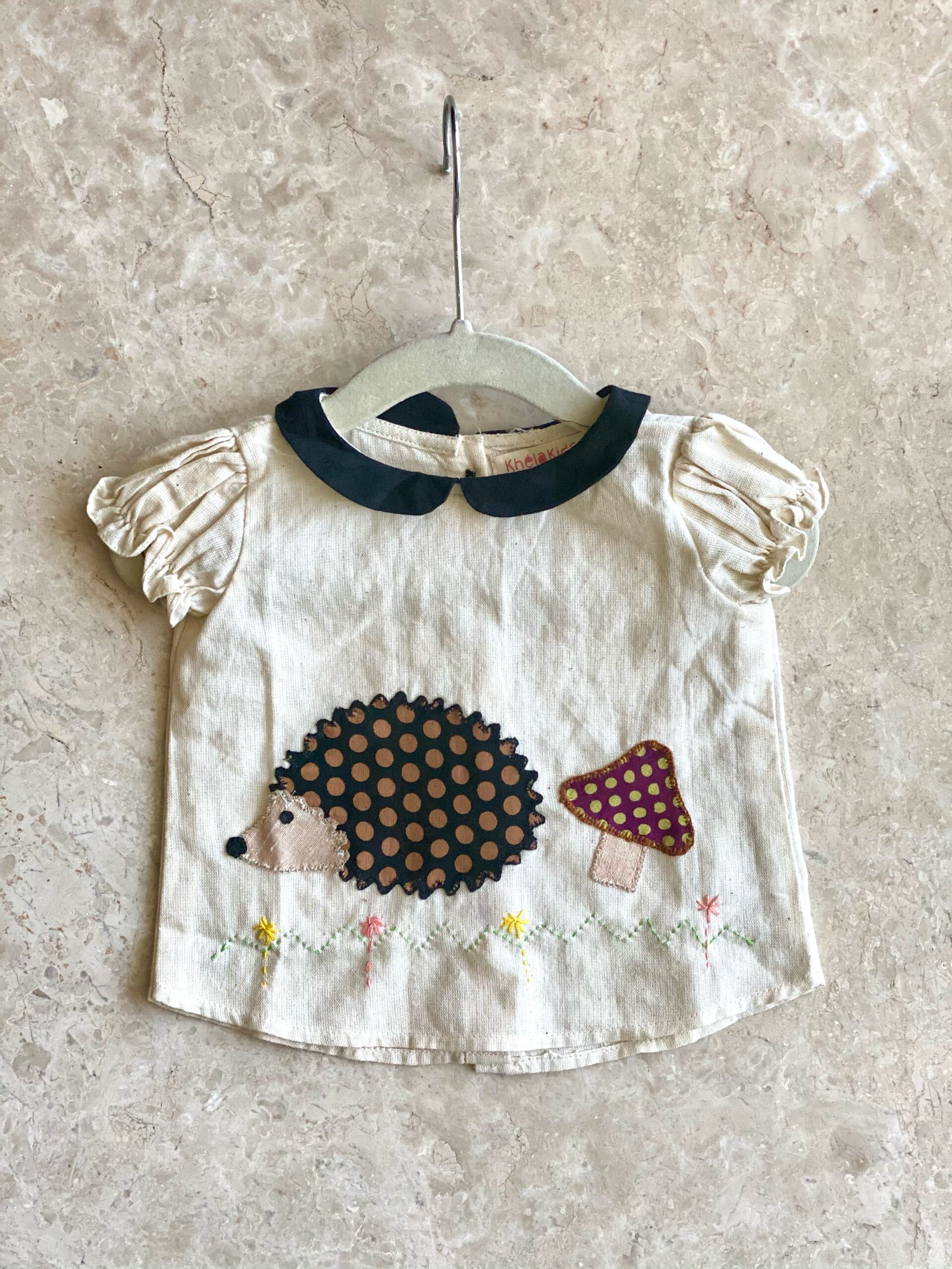 Hedgehog top (Girls)